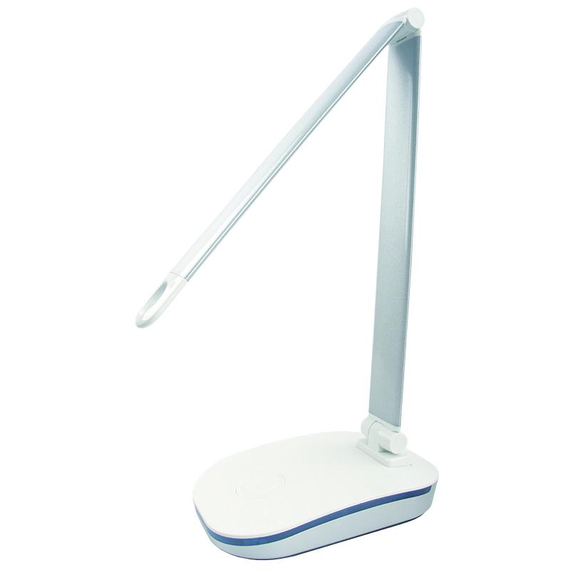 LED desk lamp HAZEL 5W dimming with USB - DL1201/W