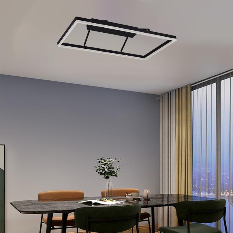 LED ceiling light with remote control 55W - J1350/B