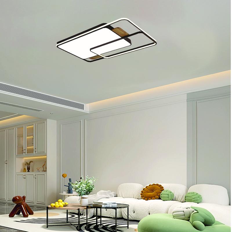 LED ceiling light with remote control 280W - J1342/BRW